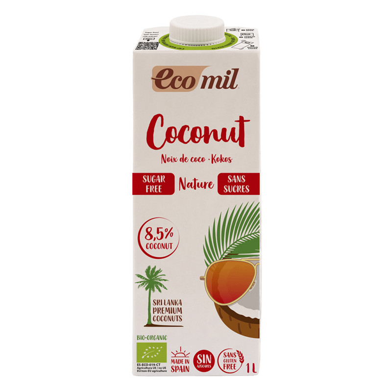 ECOMIL COCCO S/ZUCCHERO 1L