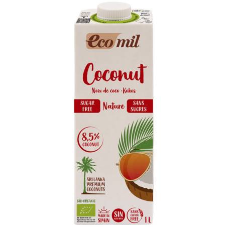 ECOMIL COCCO S/ZUCCHERO 1L