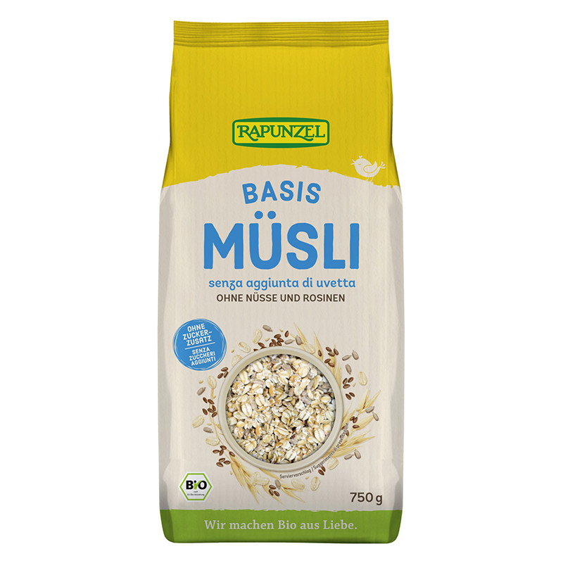 RAPUNZEL BASIS MUESLI 750G