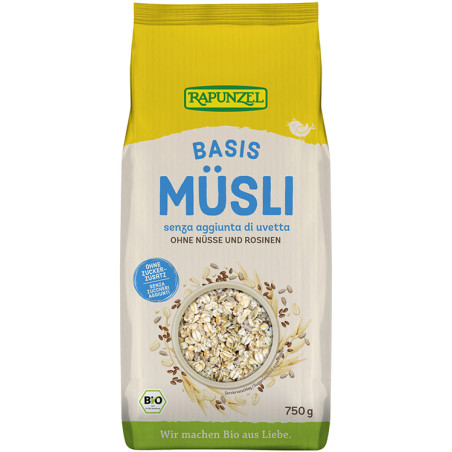 RAPUNZEL BASIS MUESLI 750G