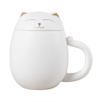 MEOW WHITE TAZZA 380ML