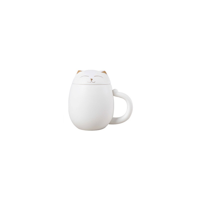 MEOW WHITE TAZZA 380ML