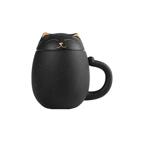 MEOW BLACK TAZZA 380ML