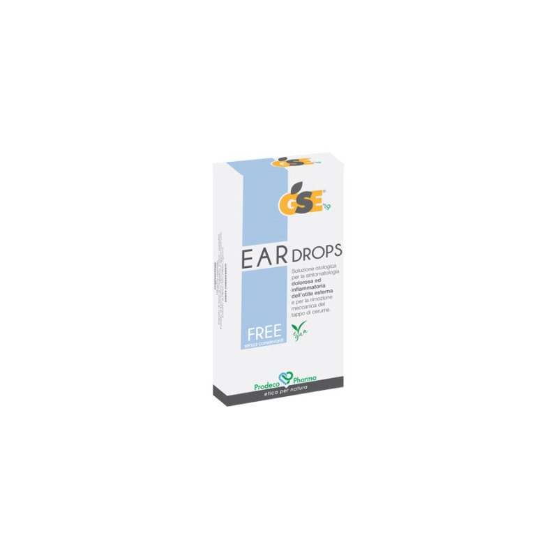 GSE EAR DROPS FREE 10PIP 0,3ML