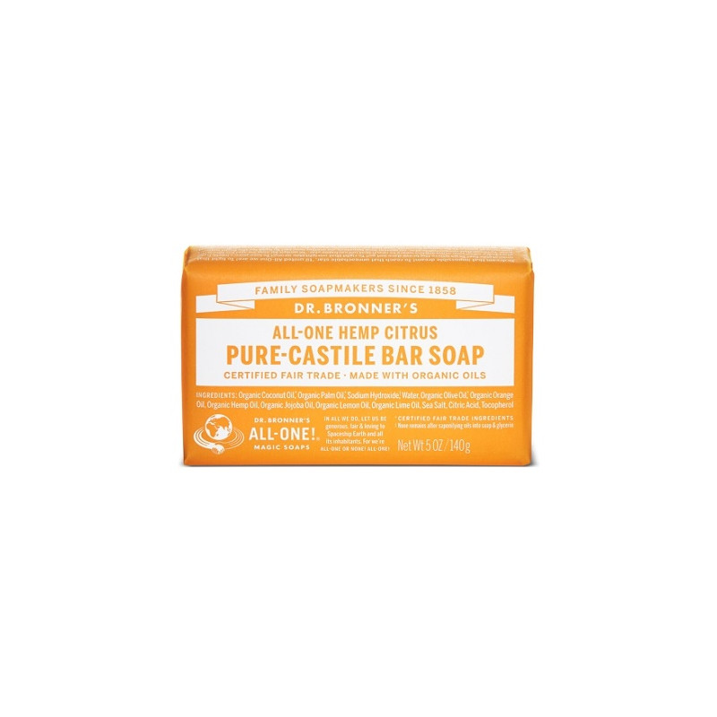 DR BRONNER'S CITRUS-ORANGE140G