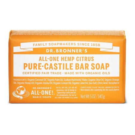 DR BRONNER'S CITRUS-ORANGE140G