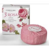 3 ROSA SAPONE PROFUMATO 100G