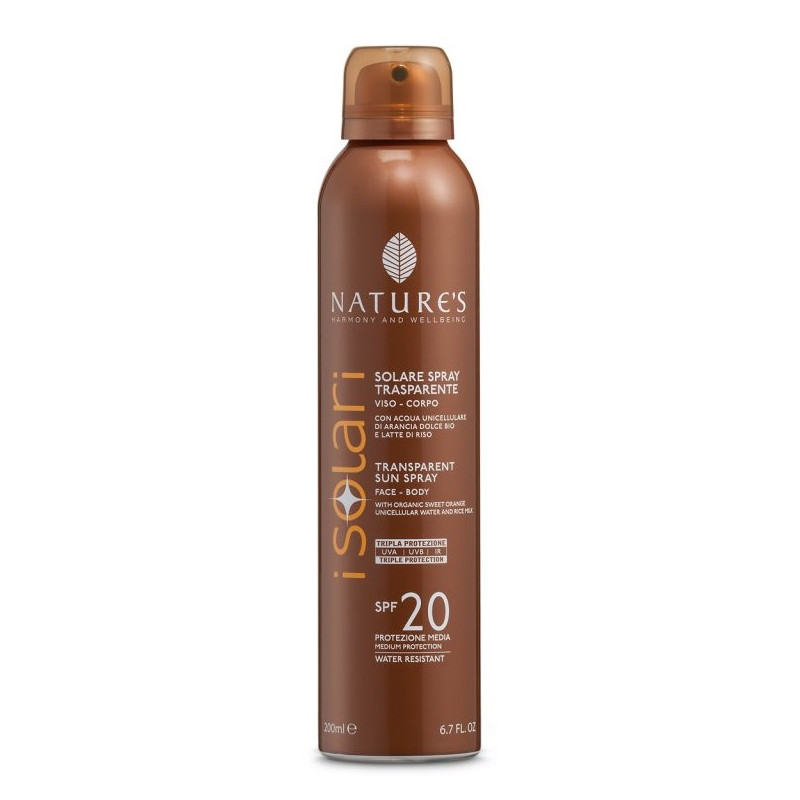 NATURE'S SOL SPRAY TRAS SPF20