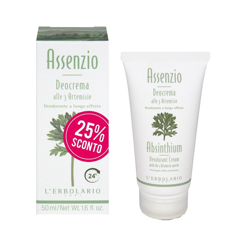 I DEODORANTI 25% SCONTO ASSENZ