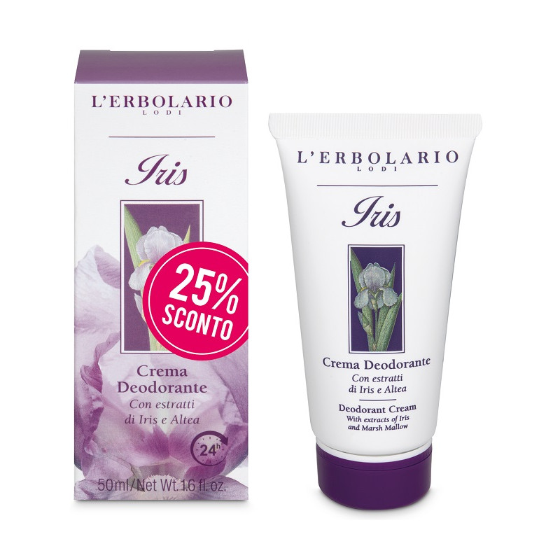I DEODORANTI 25% SCONTO IRIS