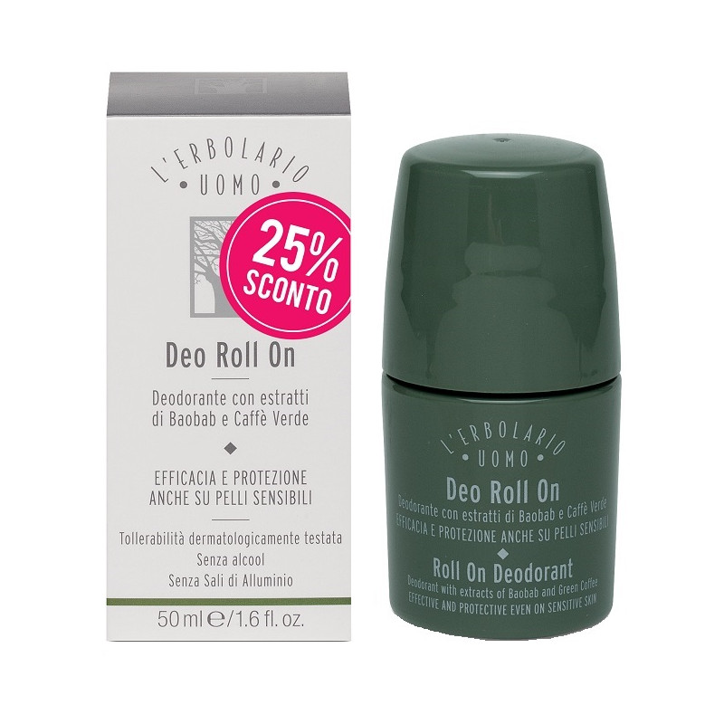 I DEODORANTI 25% SCONTO L'ERBO