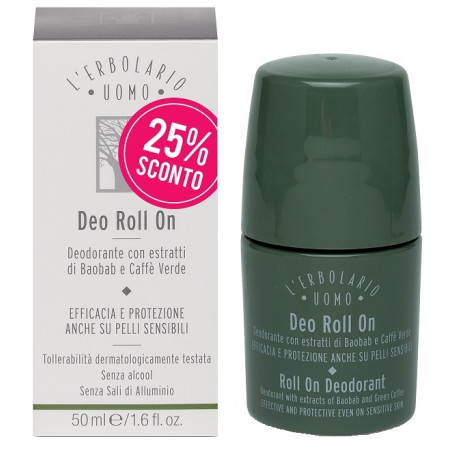 I DEODORANTI 25% SCONTO L'ERBO