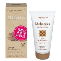 I DEODORANTI 25% SCONTO MEHARE