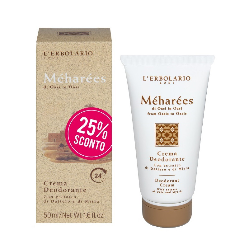 I DEODORANTI 25% SCONTO MEHARE