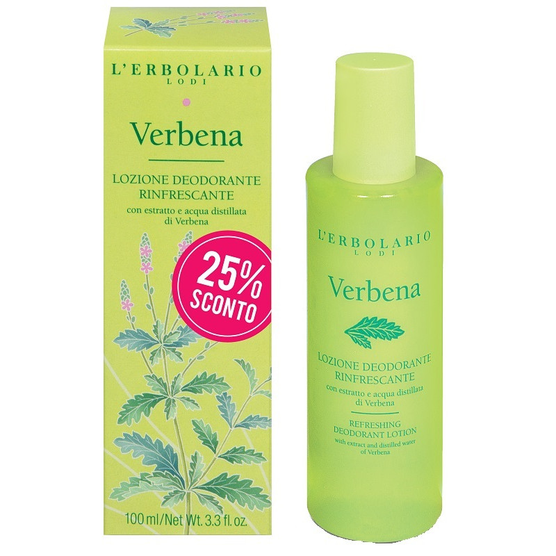 I DEODORANTI 25% SCONTO VERBEN