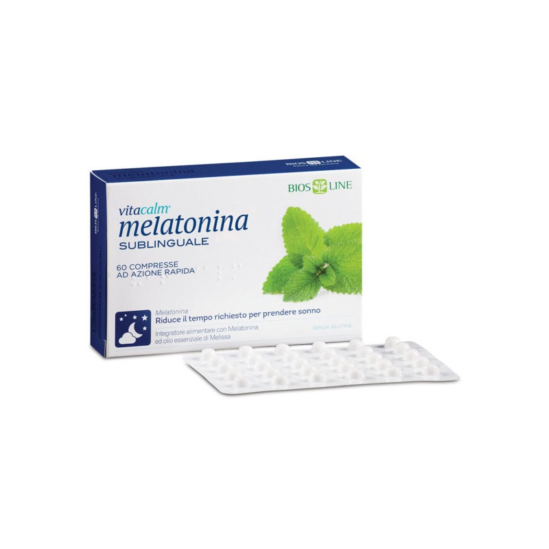 VITACALM MELATONINA 60CPR SUBL