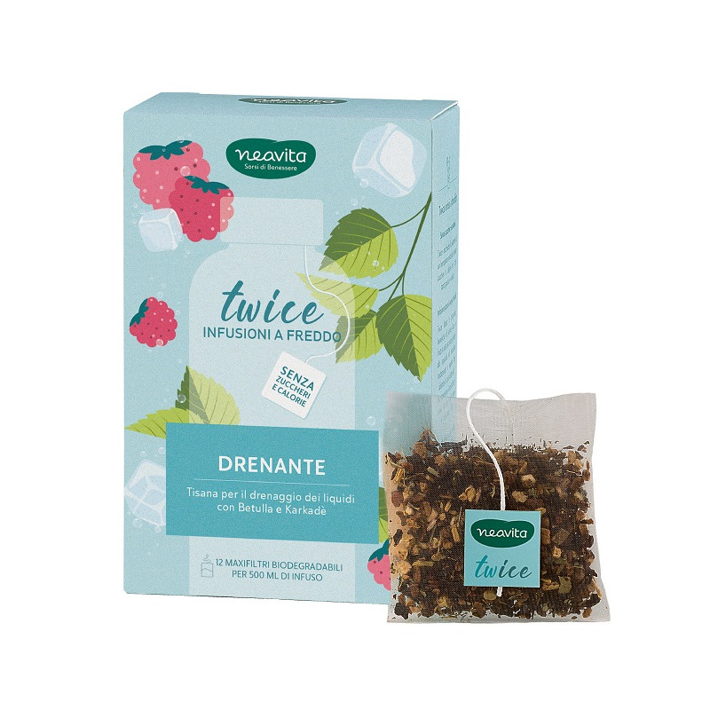 NEAVITA TISANA TWICE DREN 12PZ