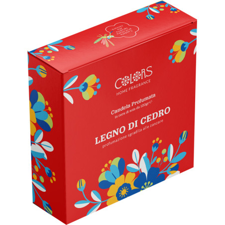 COLORS CANDELA FIORE LEGNO CED