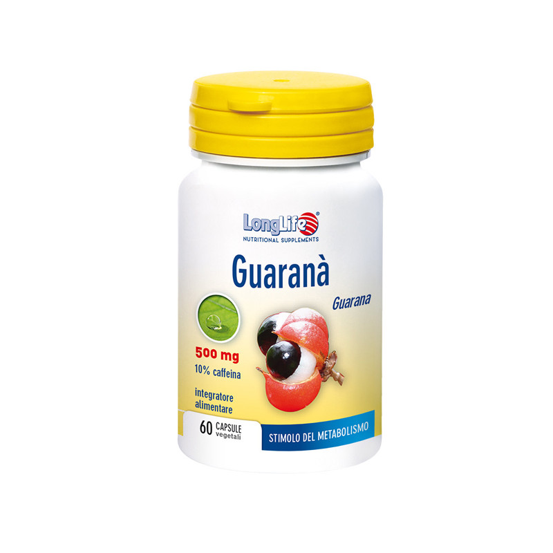 LONGLIFE GUARANA' 60CPS VEG